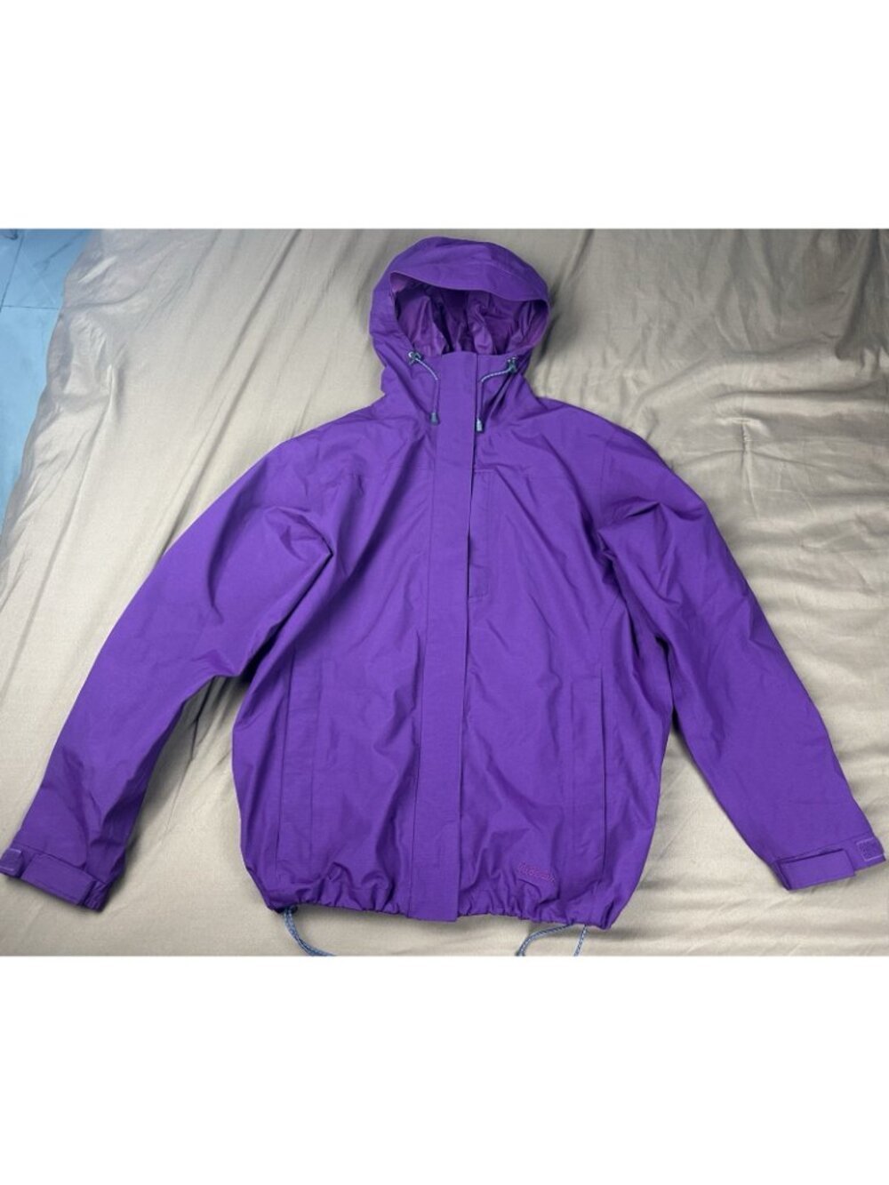 Cabelas Gore-Tex Rain Jacket Womens Medium Purple Full Zip Hooded Outdoor Casual - Picture 4 of 16